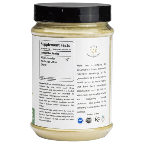 Alfalfa Herb Powder Medicago Sativa