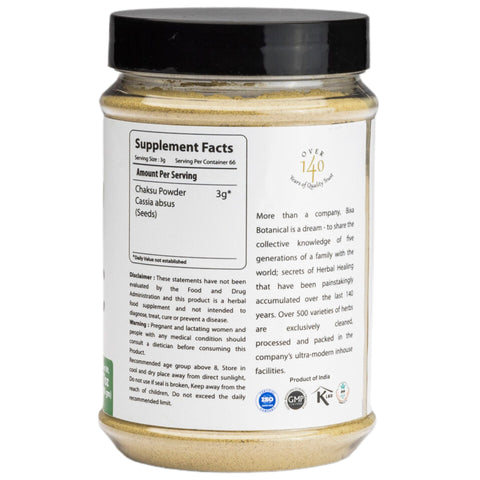 Chaksu Seed Powder  Cassia absus