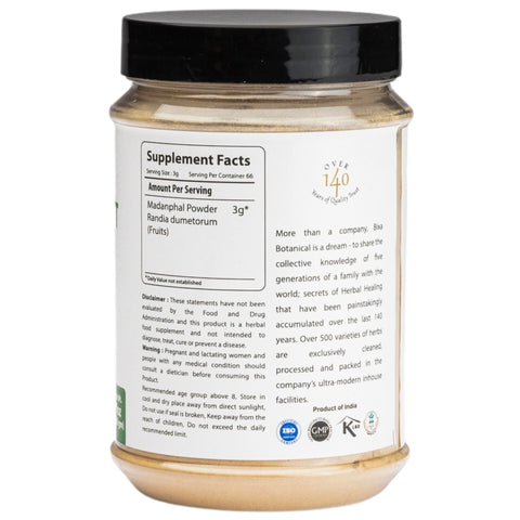 Emetic nut Fruit Powder  Randia dumetorum