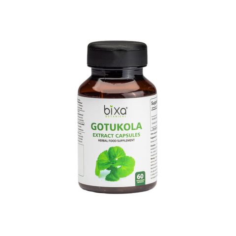 Gotu Kola Extract 30% Saponins450mg Veg Capsules