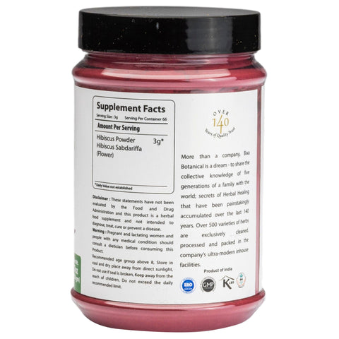 Hibiscus Flower Powder  Hibiscus Sabdariffa