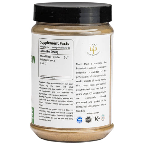 Indian screw Fruit Powder  Helicteres isora