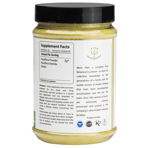 Passiflora Herb Powder  Passiflora foetida