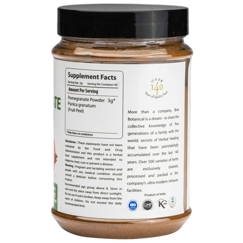 Pomegranate Fruit peel Powder Punica granatum