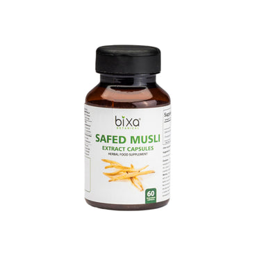 Safed Musli Extract 30% Saponin 450mg Veg Capsules