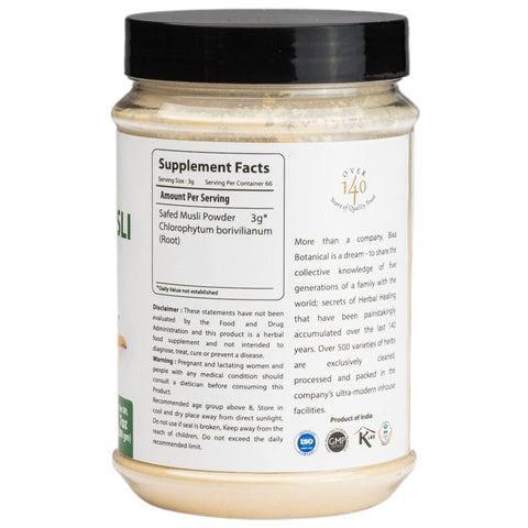Safed musli Powder  Chlorophytum borivilianum