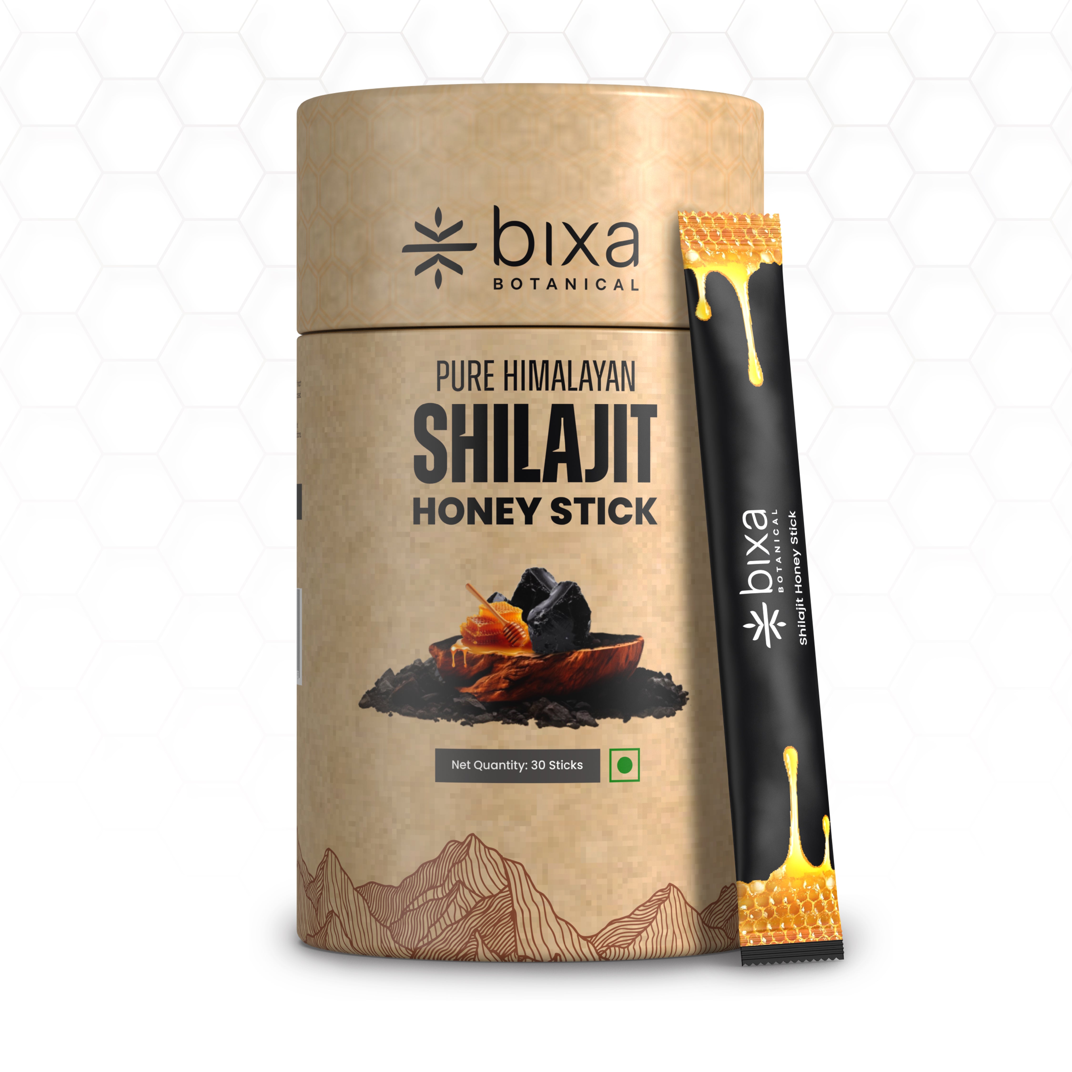 Pure Himalayan Shilajit Honey Sticks – Bixa Botanical International