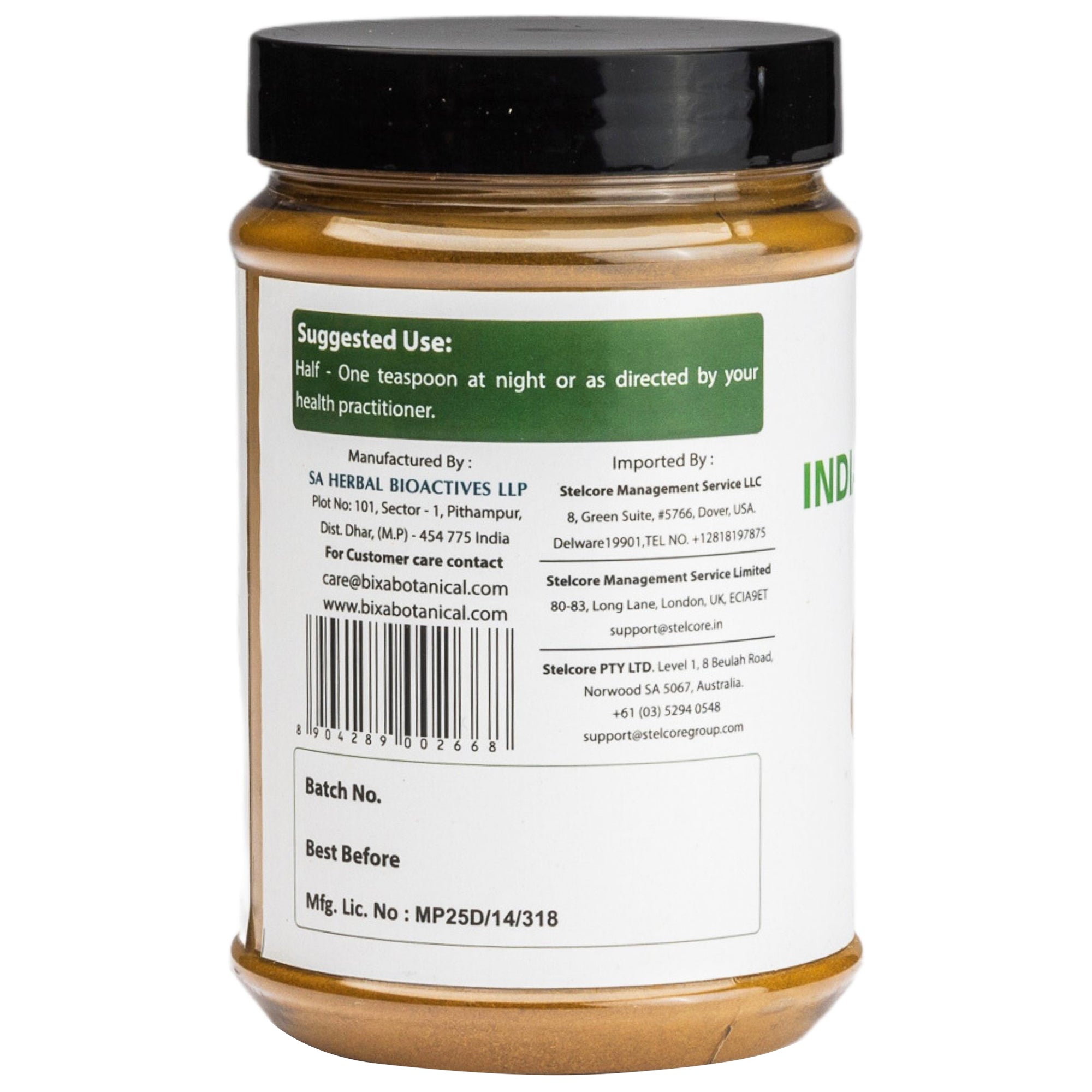 Indian rhubarb Root Powder  Rheum emodi