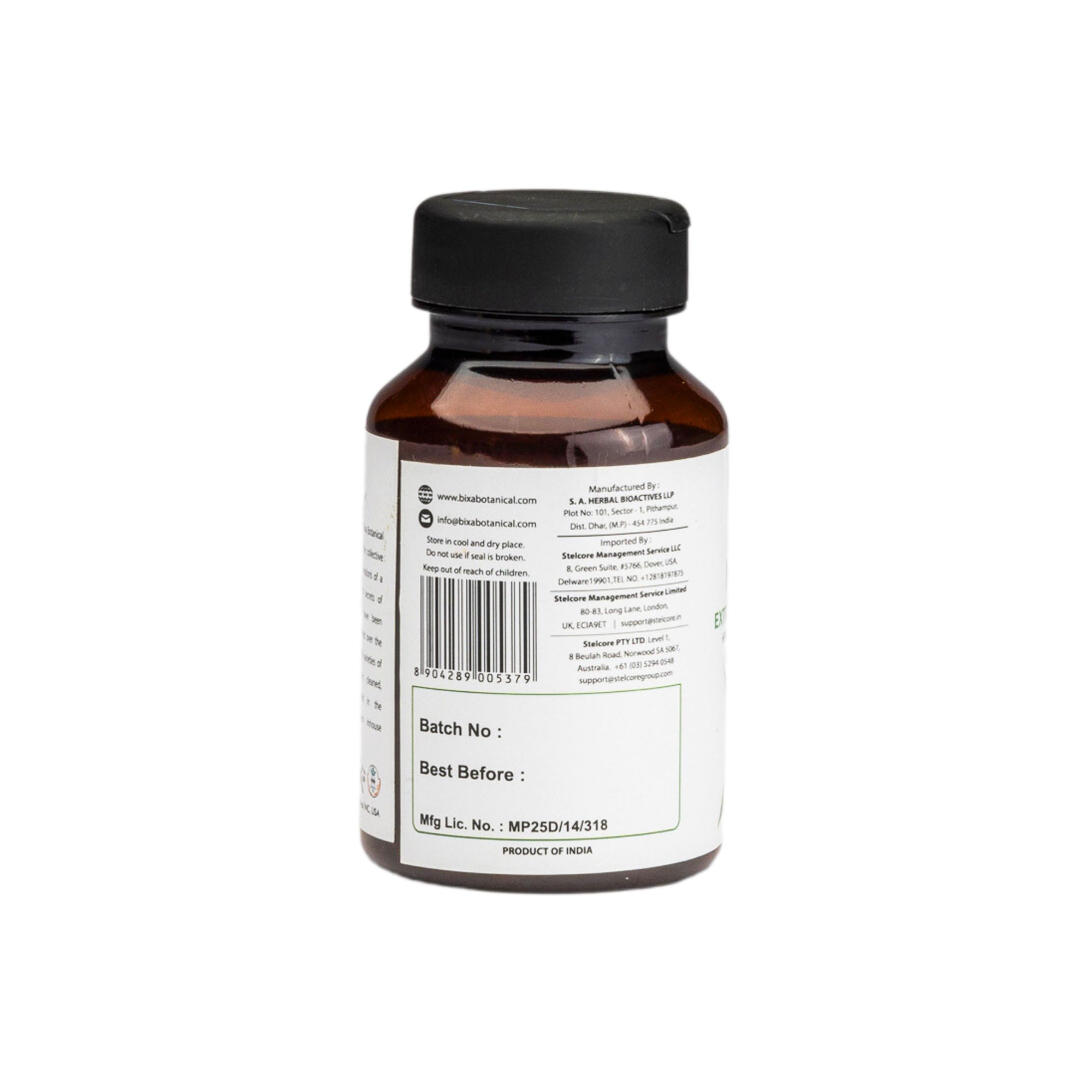 Neem Leaf Extract 3% Bitters 450mg Veg Capsules