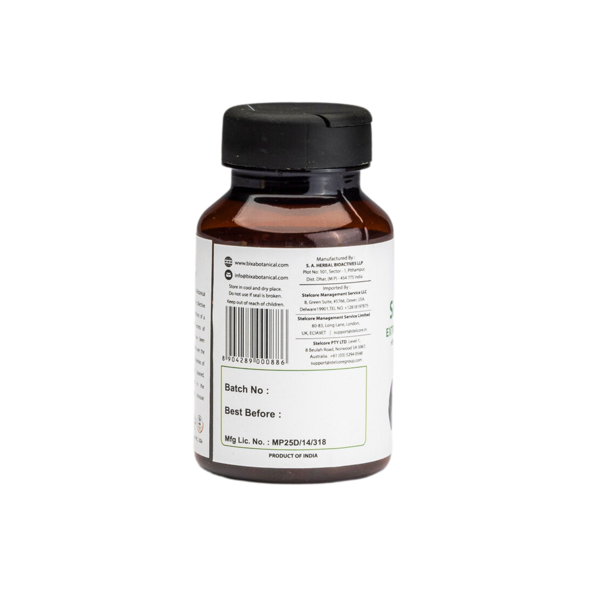 Shilajit 40% fulvic acid capsules – Bixa Botanical International
