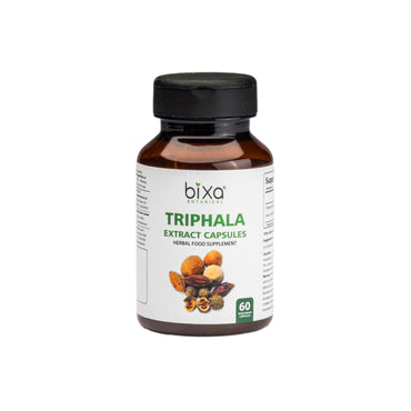 Triphala Extract 40% Tannins 450mg Veg Capsules