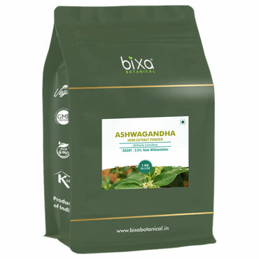 Ashwagandha (Withania somnifera) Dry Extract Herb - 2.5% Total Withanolides by Gravimetry