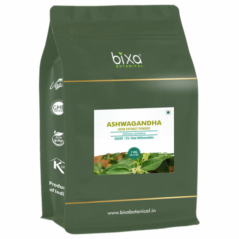 Ashwagandha (Withania somnifera) Dry Extract Herb - 5% Total Withanolides by HPLC