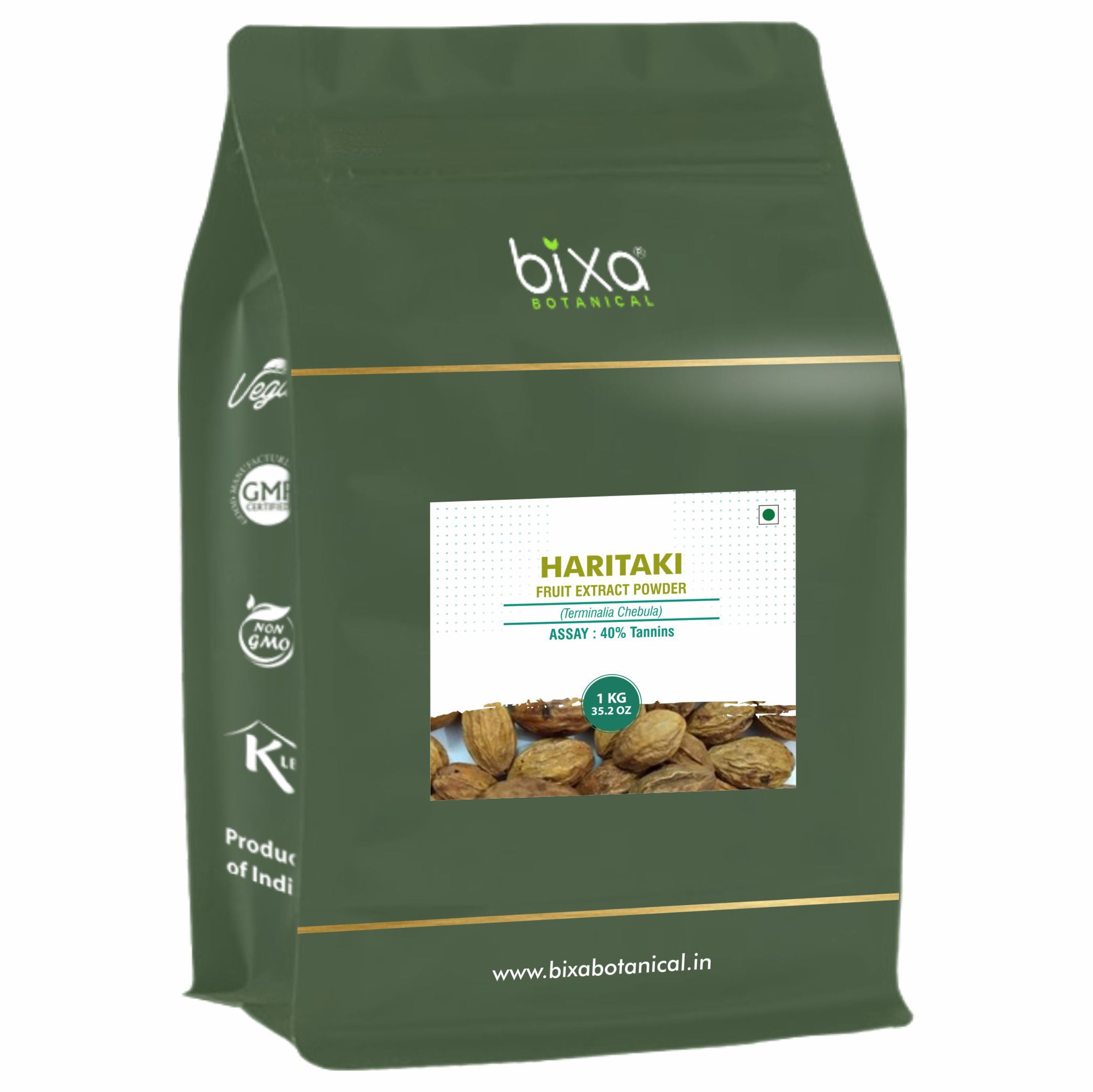 Haritaki (Terminalia Chebula) Dry Extract - 40% Tannins by Titration