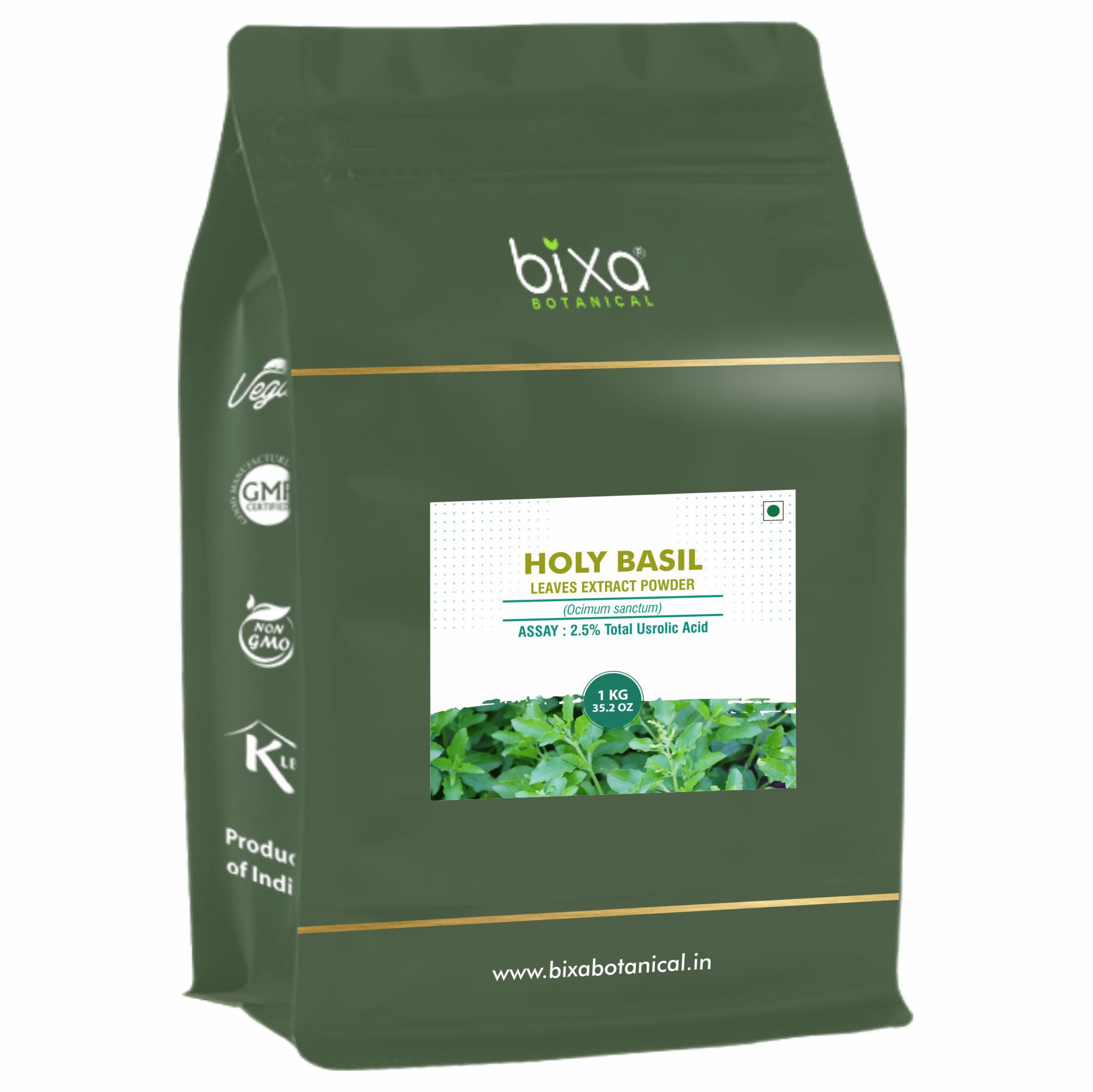 Holy basil Tulsi Ocimum sanctum Dry Extract 2.5 Total