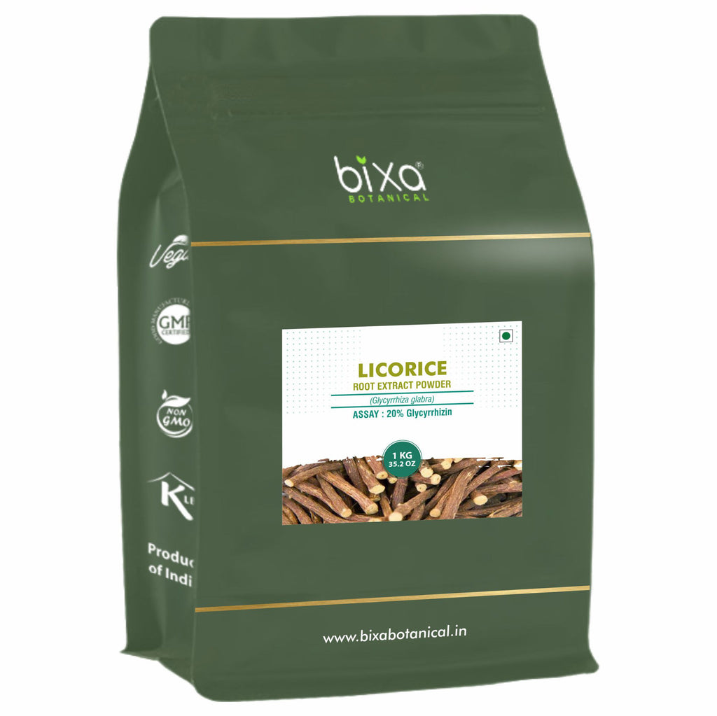 Licorice (Glycyrrhiza glabra) dry Extract - 20% Glycyrrhizin  by Gravimetry