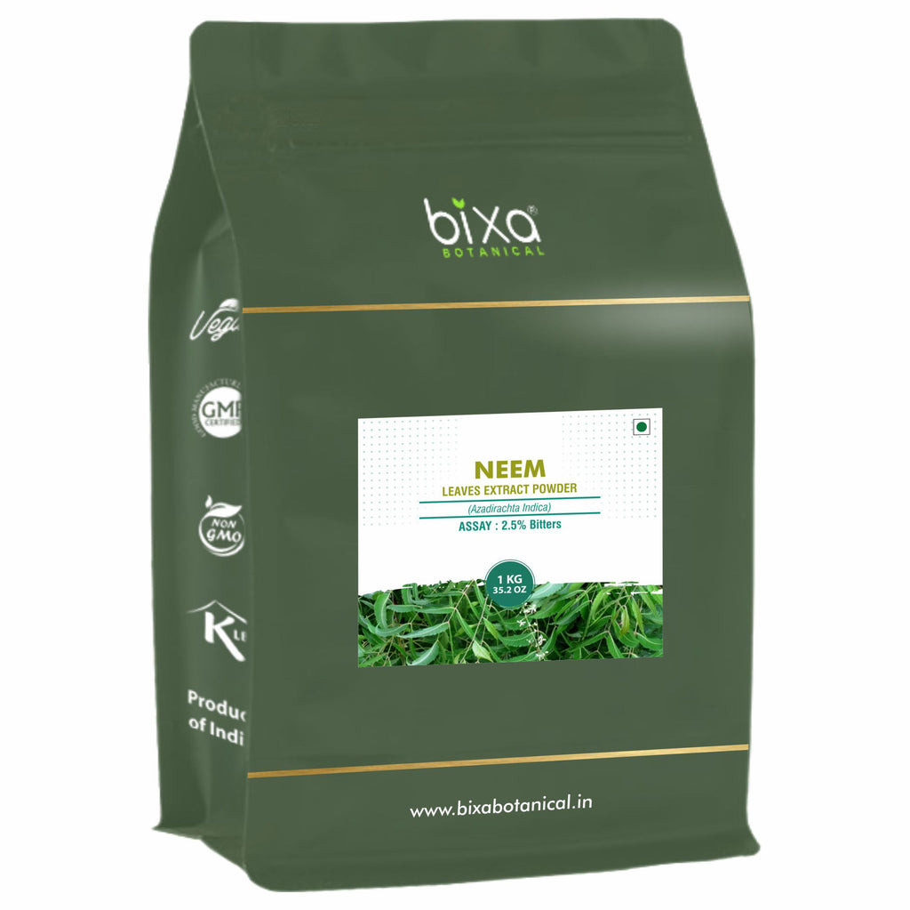 Neem (Azadirachta Indica) Dry Extract - 2.5% Bitters by Gravimetry